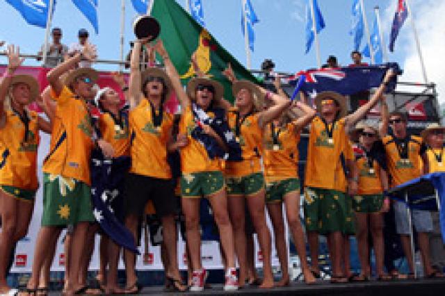 Une nouvelle médaille d'or pour l'Australie