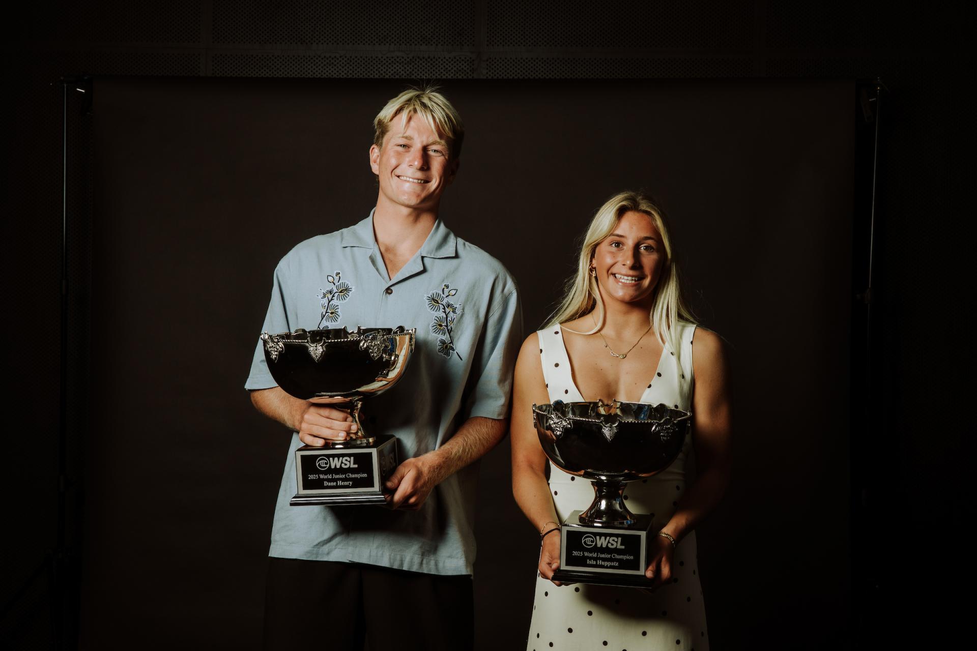 Dane Henry et Isla Huppatz - WSL awards 2026