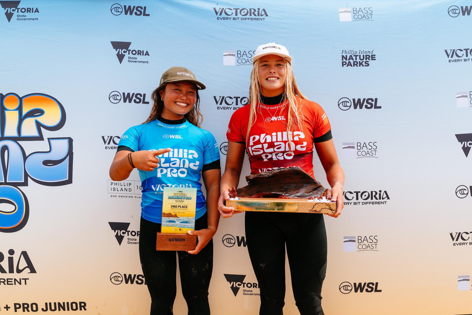Podium femme - Phillip Island Pro - QS 4000