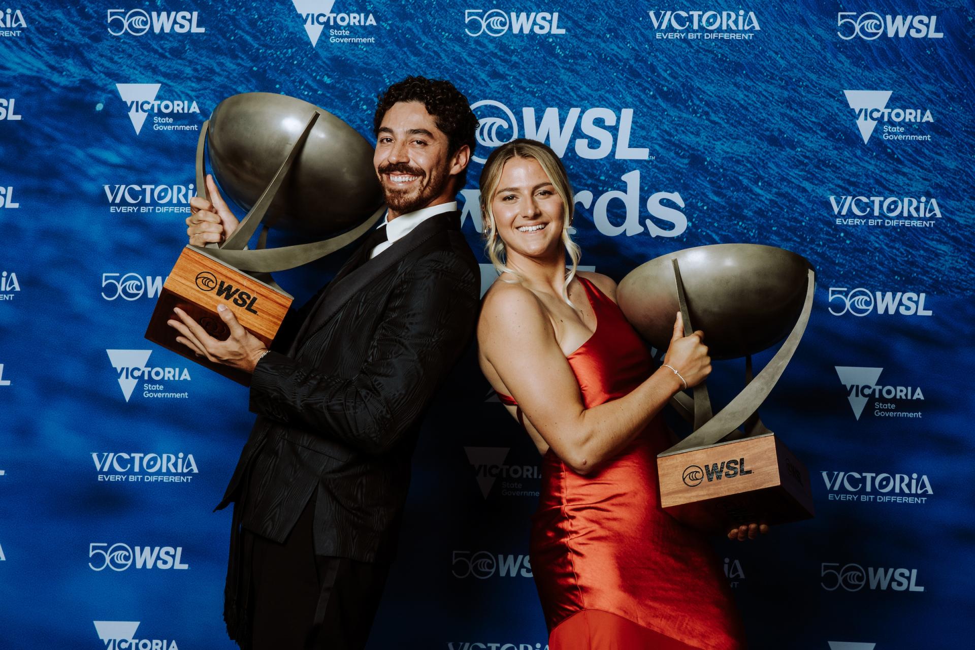 Yago Dora et Molly Picklum - WSL Awards 2026