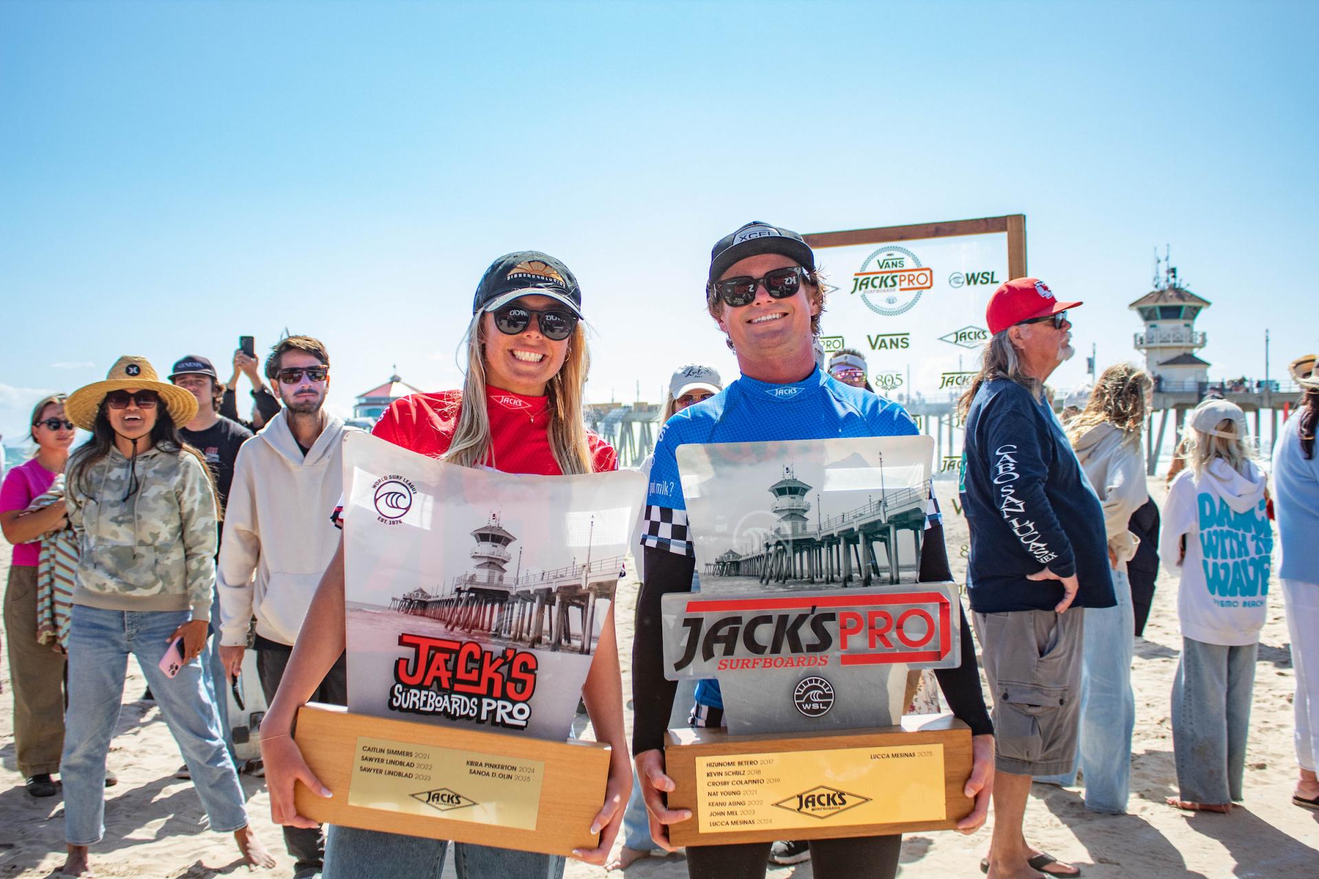 Bailey Turner et Parker Cohn sacrés au Vans Jack's Surfboards Pro 2026