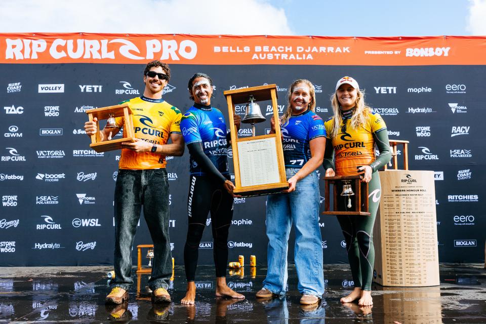 Bryan et Pupo remportent le Rip Curl Pro Bells Beach 2026