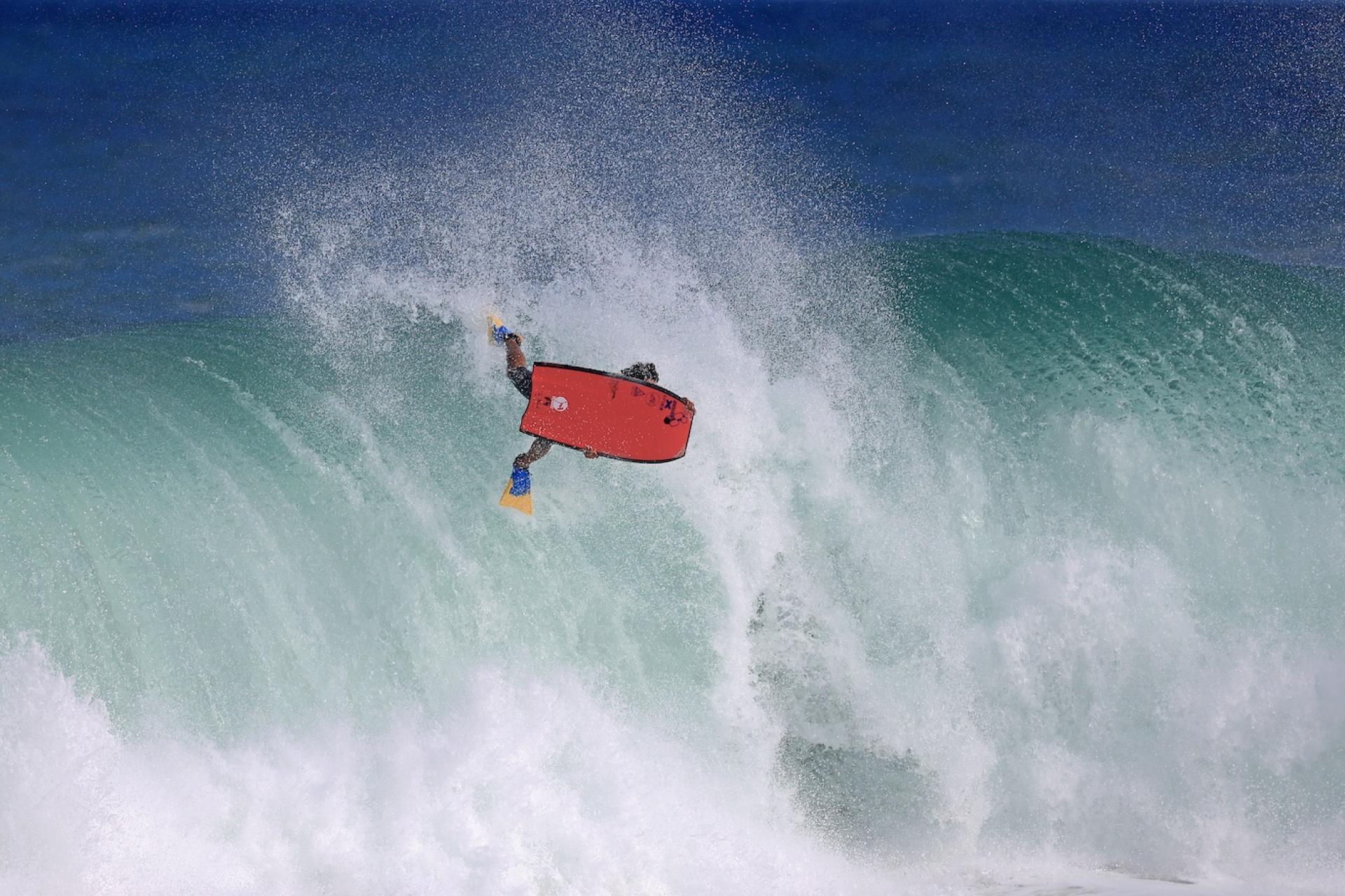 Armide Soliveres en invert - Itacoatiara Pro 2026 - Journée 3