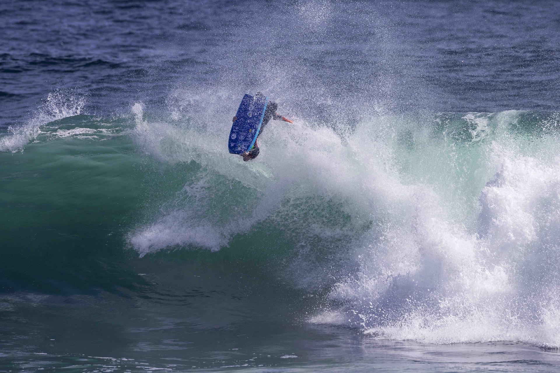 Armide Soliveres envoie un backflip à La Nilda - Antofagasta Bodyboard Festival 2026 - Journée 4