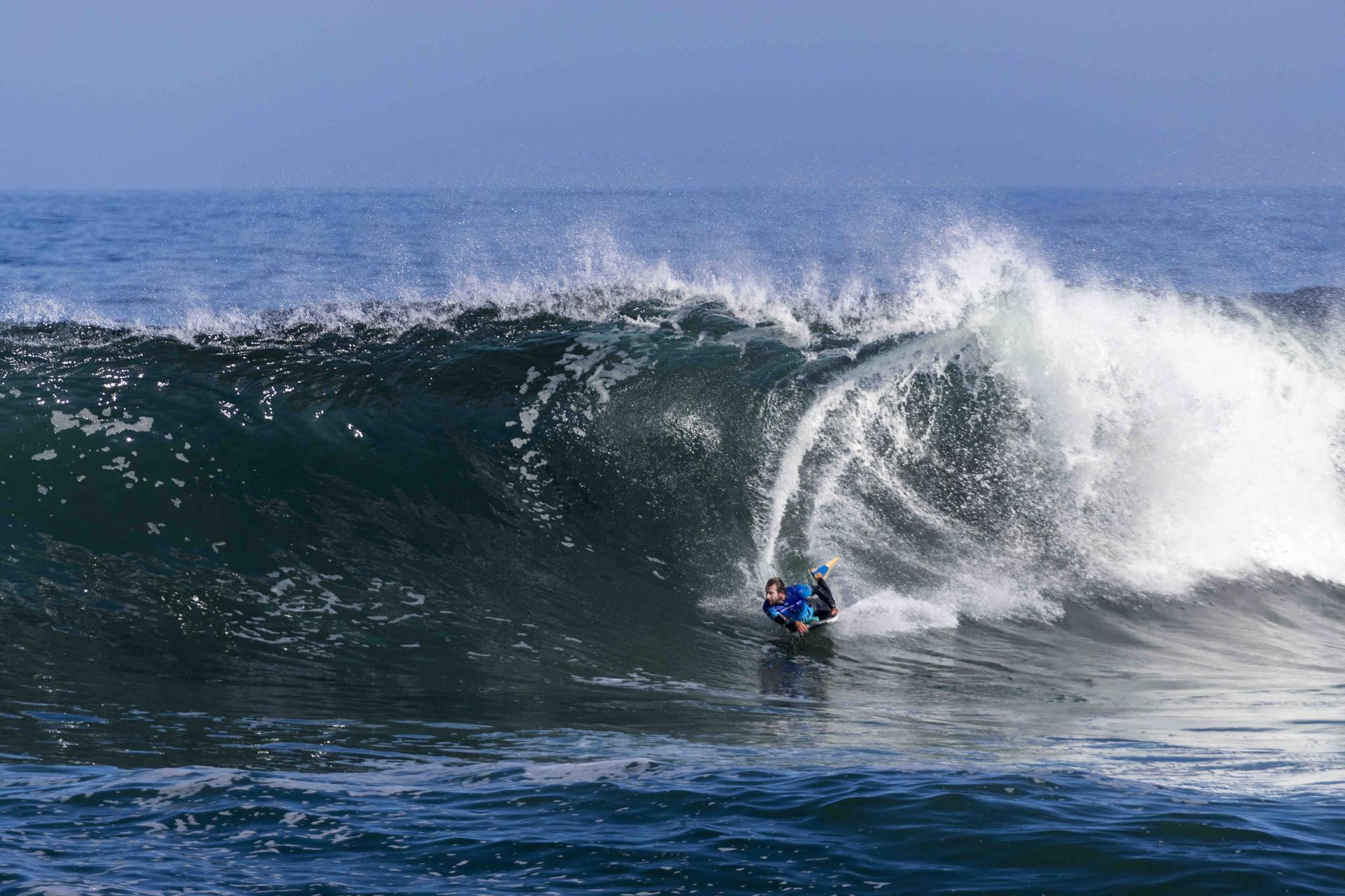 Fabian Hernández engage une relance rail to rail - Antofagasta Bodyboard Festival 2026 - Journée 3