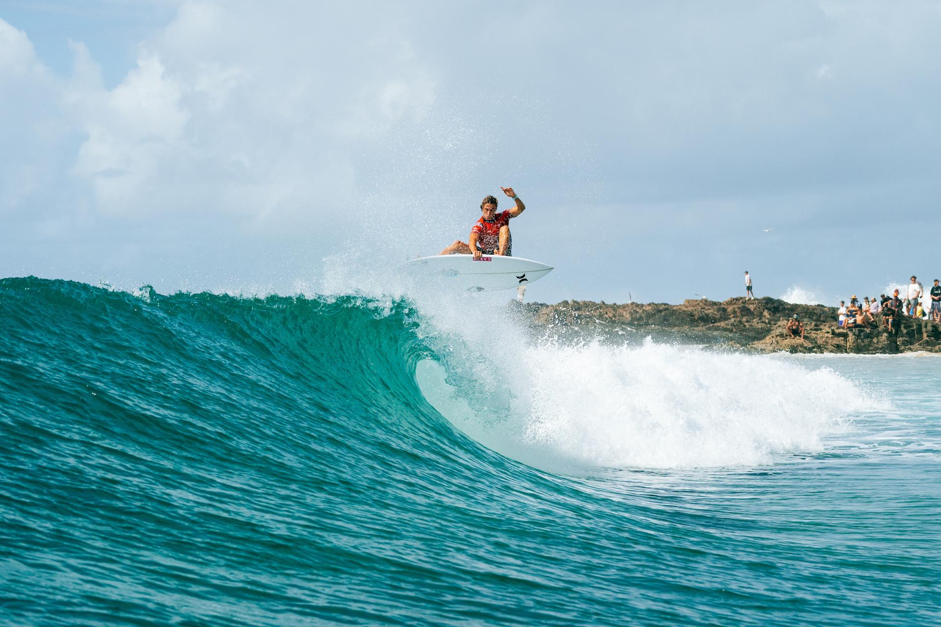 Jake Marshall attaque les sections critiques de Snapper - Bonsoy Gold Coast Pro 2026 - Journée 3