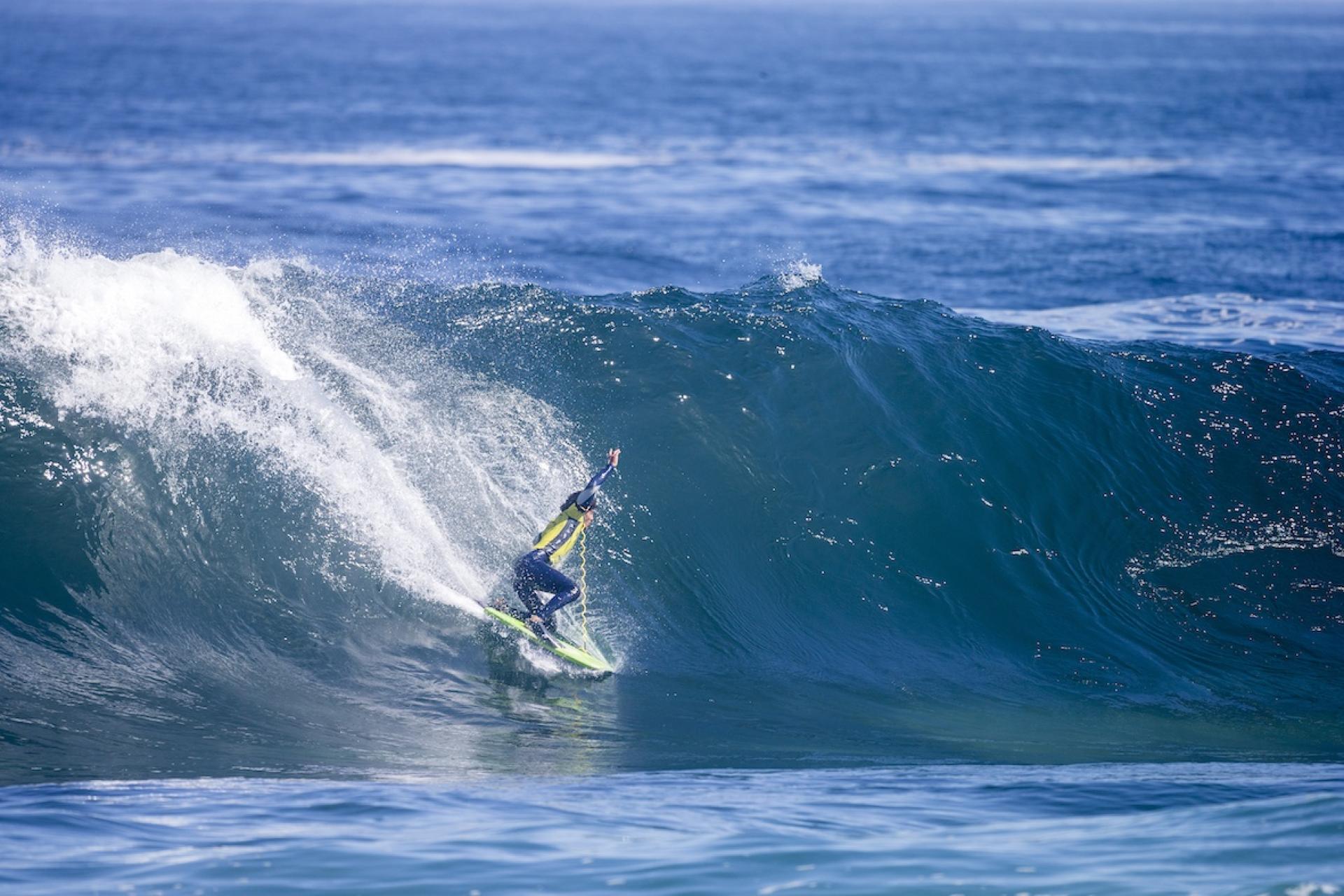 Jericco Rosero sur la vague à La Nilda - Antofagasta Bodyboard Festival 2026 - Journée 8