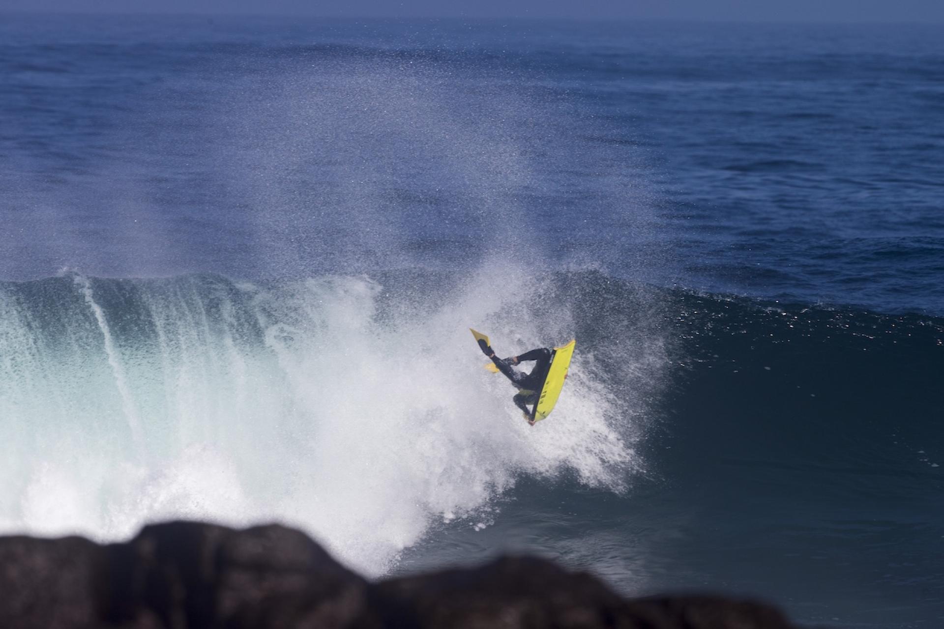Pierre-Louis Costes dans sa série à La Nilda - Antofagasta Bodyboard Festival 2026 - Journée 7