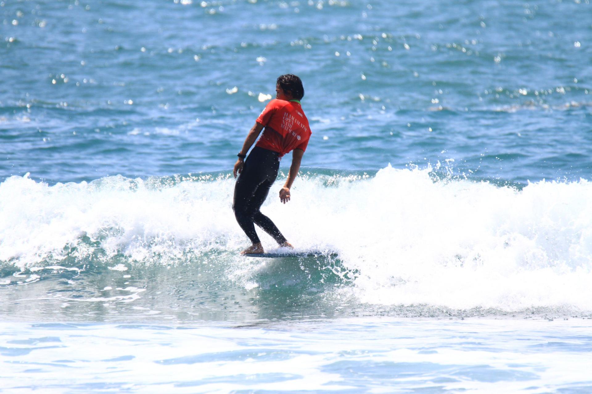 Taka Inoue dans sa série à Nakatajima Beach - Hamamatsu Open LQS 2026 - Dernière journée