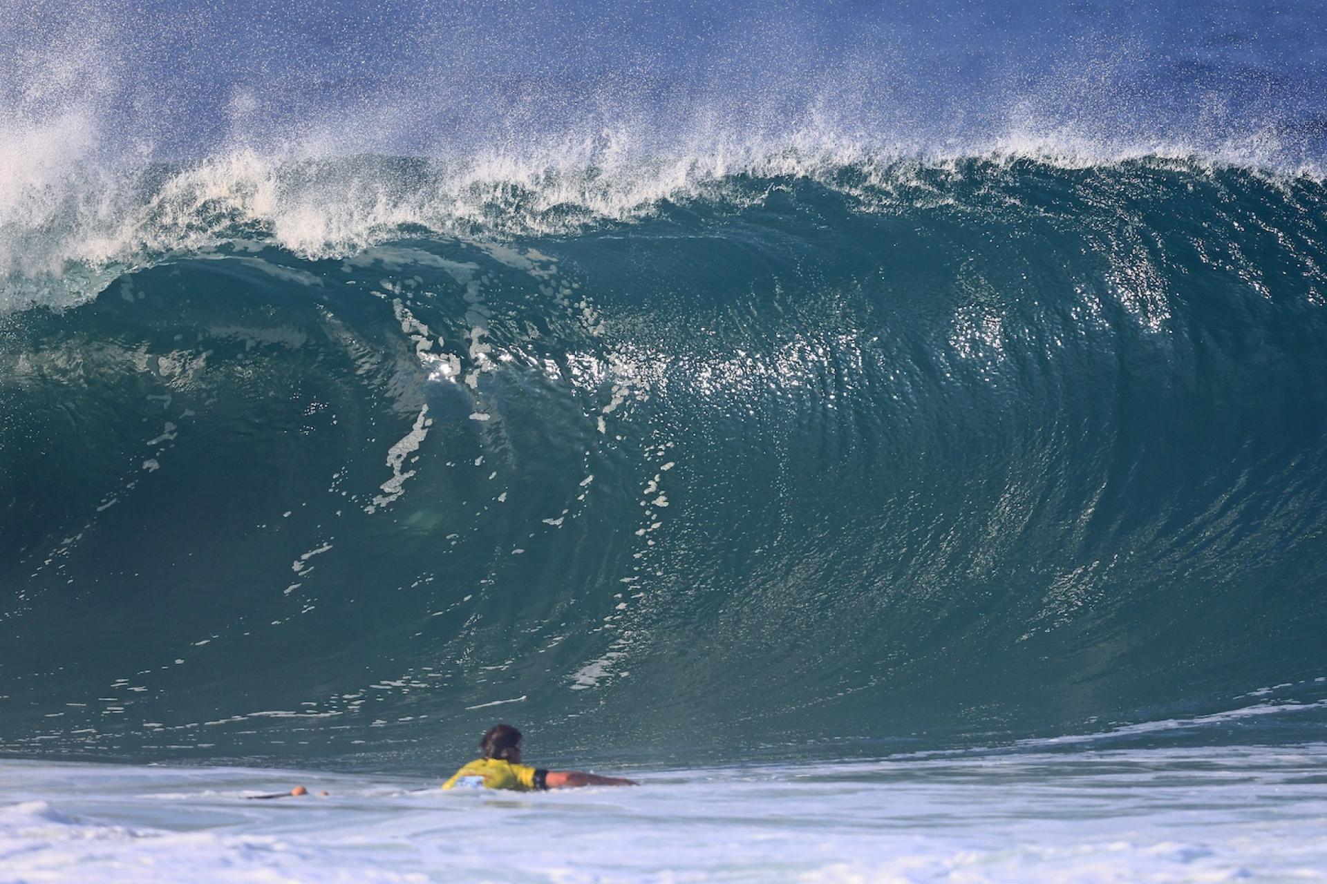 Un rider dans le tempo de la série à Itacoatiara - Itacoatiara Pro 2026 - Journée 2