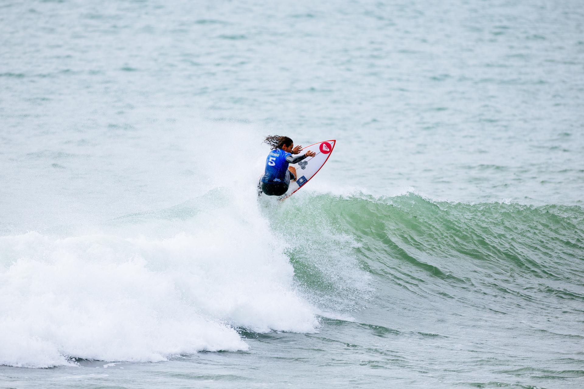 Vahine Fierro termine son turn au sommet de la vague - Corona Cero New Zealand Pro 2026 - Journée 2