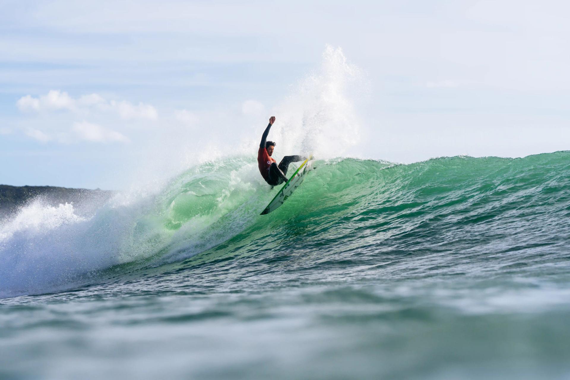 Yago Dora à Raglan pendant la journée 5