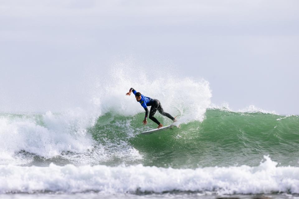 Filipe Toledo à Raglan lors du Round 3