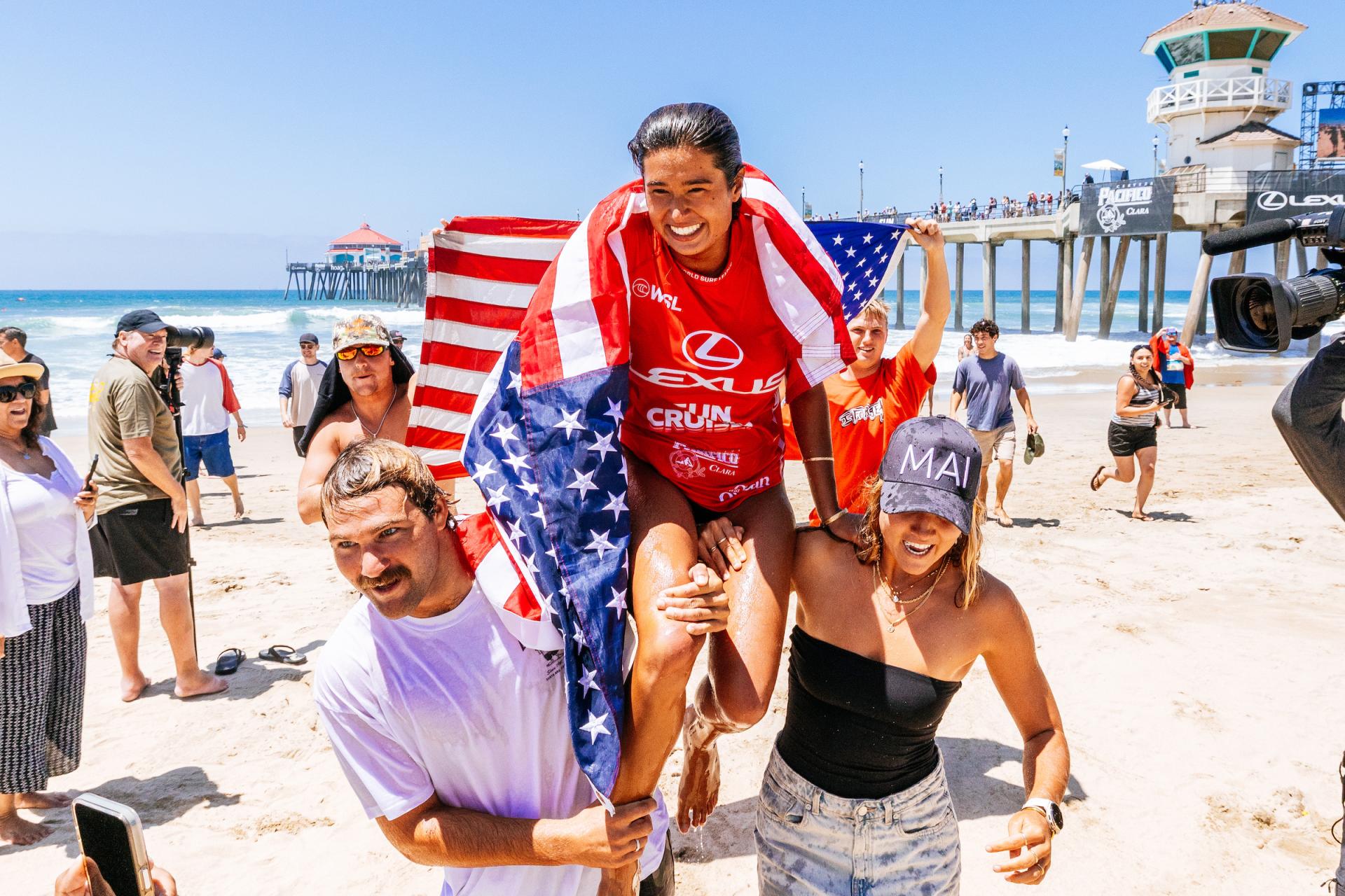 Avalon Gall - Huntington Beach - Lexus US Open of Surfing 2026 - Journée 4