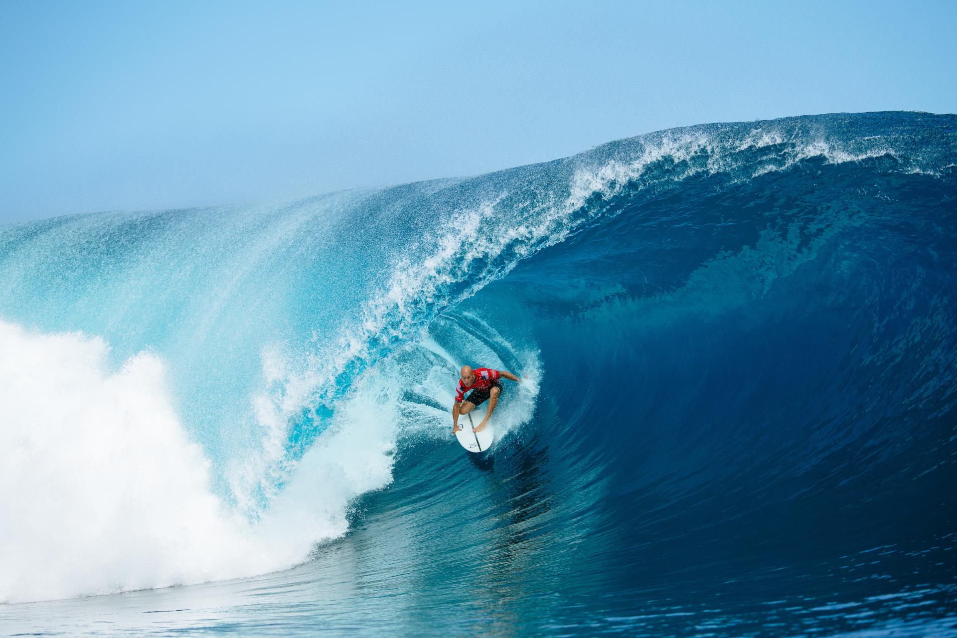 Kelly Slater - Teahupo'o - Tahiti Pro