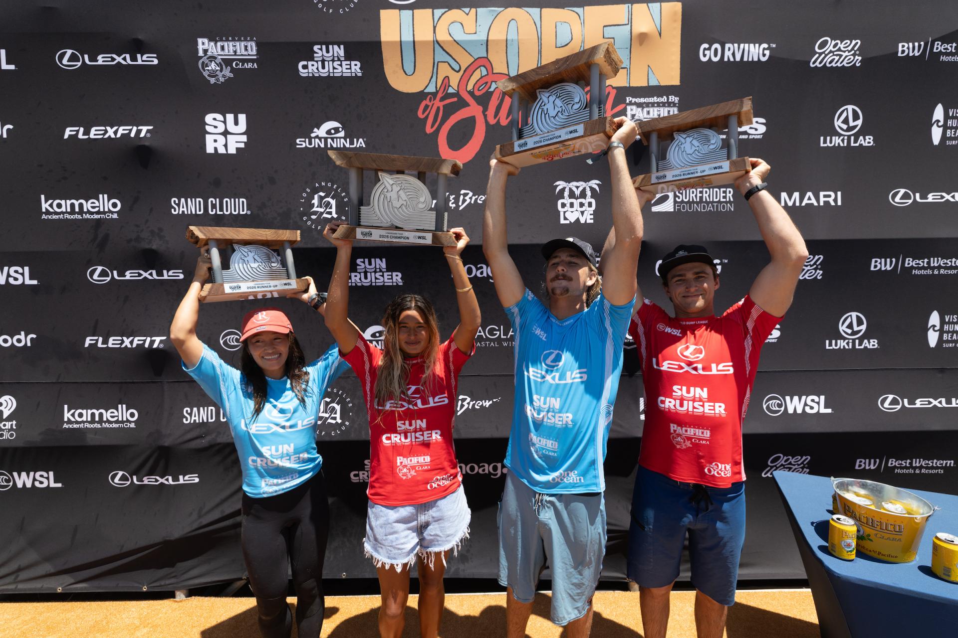 Les finalistes - Huntington Beach - Lexus US Open of Surfing 2026 - Journée 4