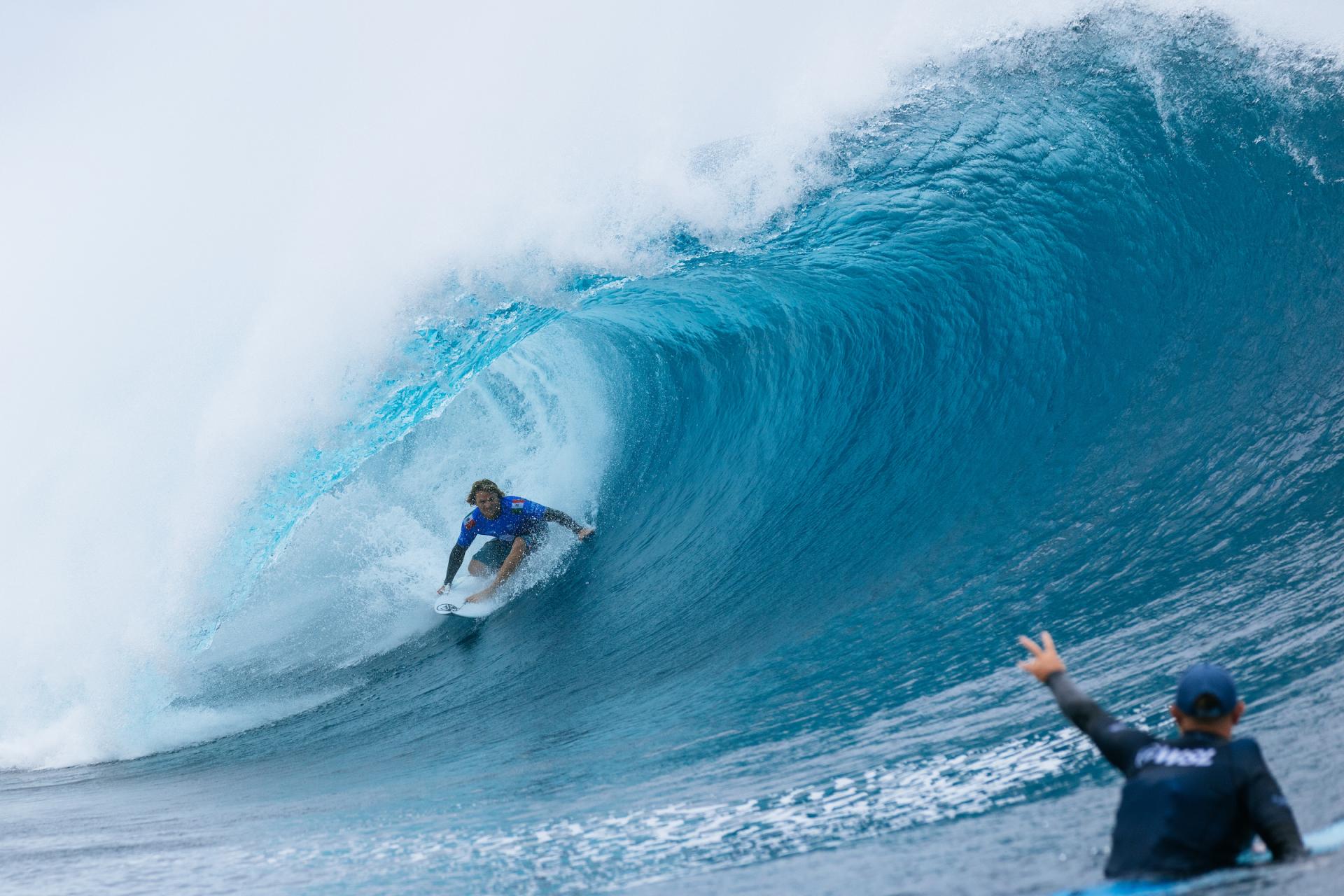 Alan Cleland - Teahupoʻo - Tahiti Pro 2026 - Journée 5