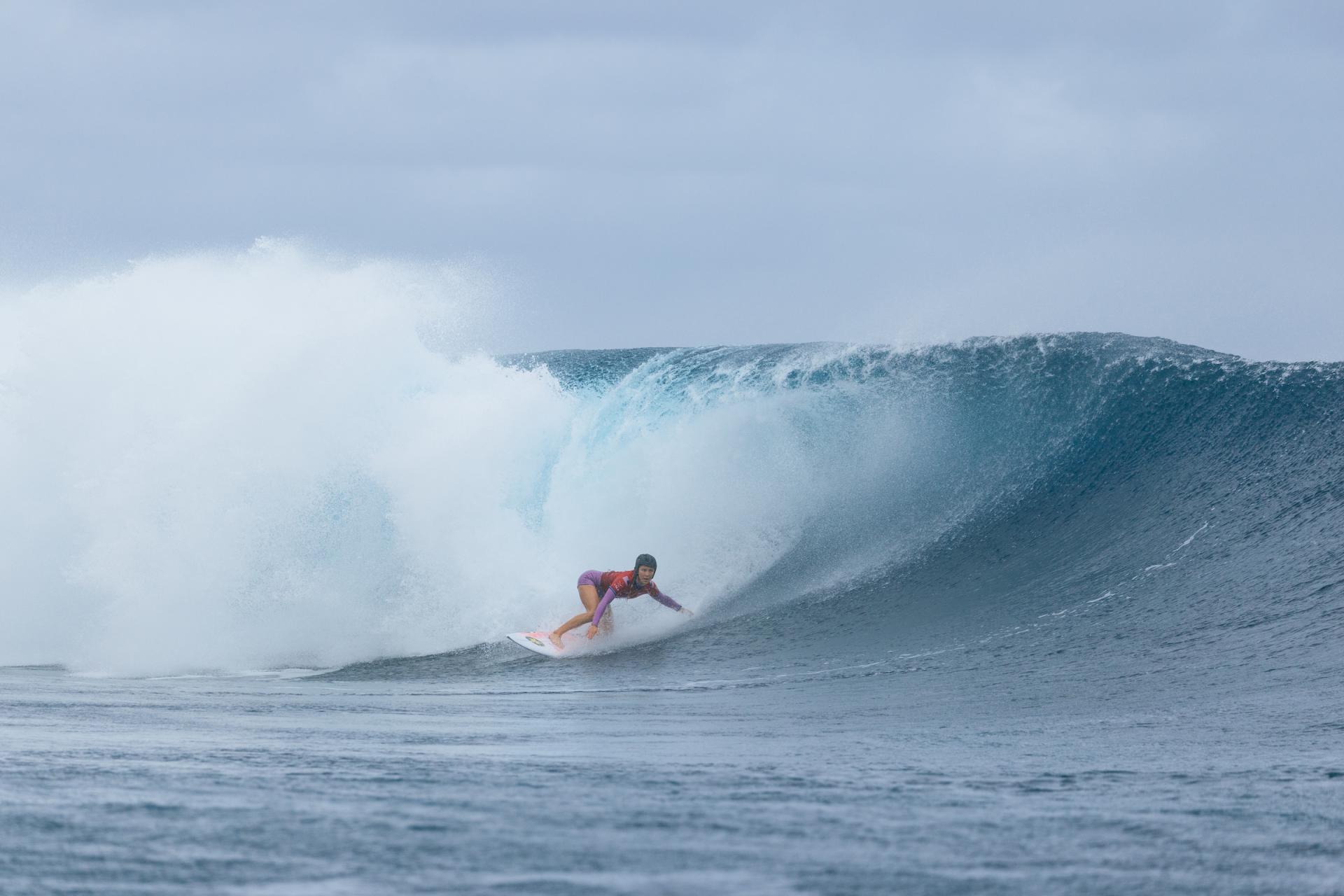 Alyssa Spencer - Teahupoʻo - Tahiti Pro 2026 - Journée 4