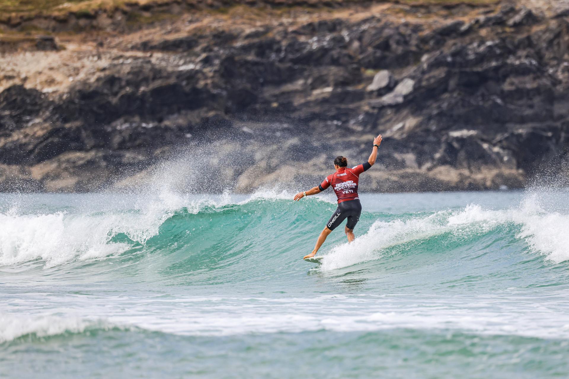 Édouard Delpero - Fistral Beach - Boardmasters Longboard Pro 2026 - Journée 5