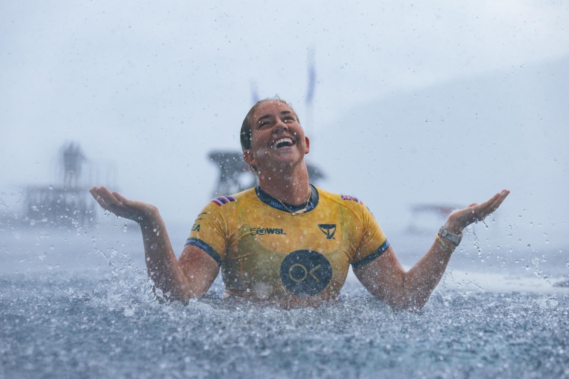 Gabriela Bryan - Teahupoʻo - Tahiti Pro 2026 - Journée 5