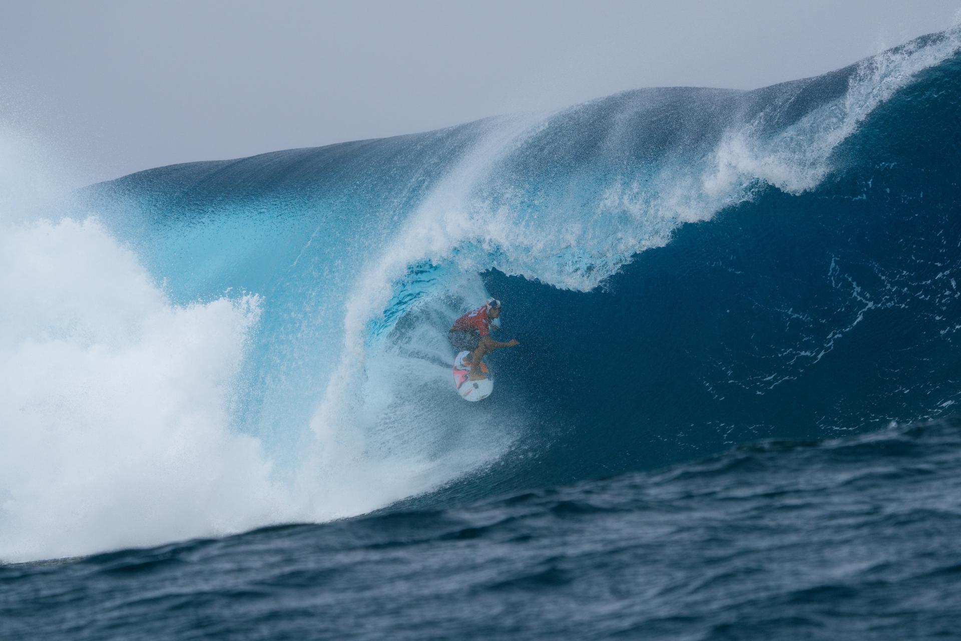 Kauli Vaast - Teahupoʻo - Tahiti Pro 2026 - Journée 1