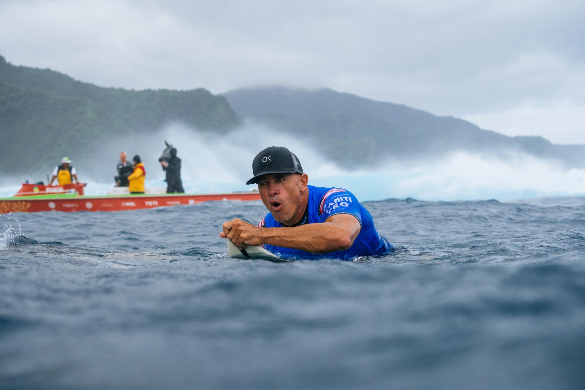 Kelly Slater - Teahupoʻo - Tahiti Pro 2026 - Journée 3