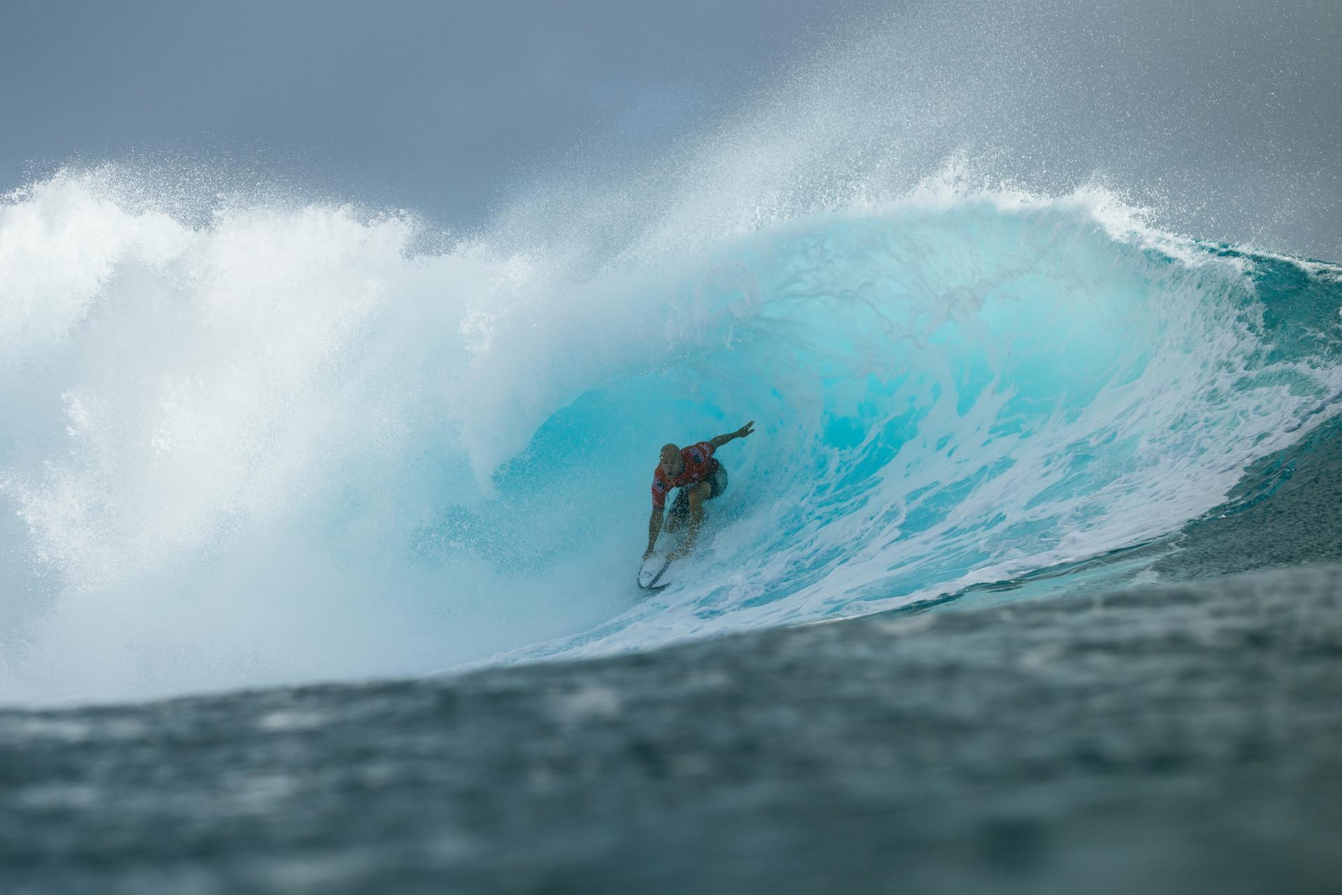 Kelly Slater - Teahupoʻo - Tahiti Pro 2026 - Journée 5