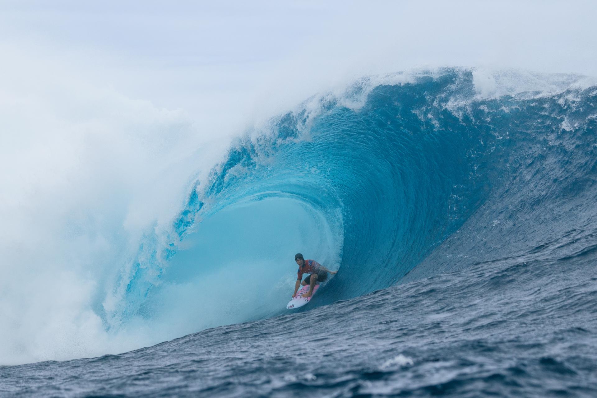 Morgan Cibilic - Teahupoʻo - Tahiti Pro 2026 - Journée 3