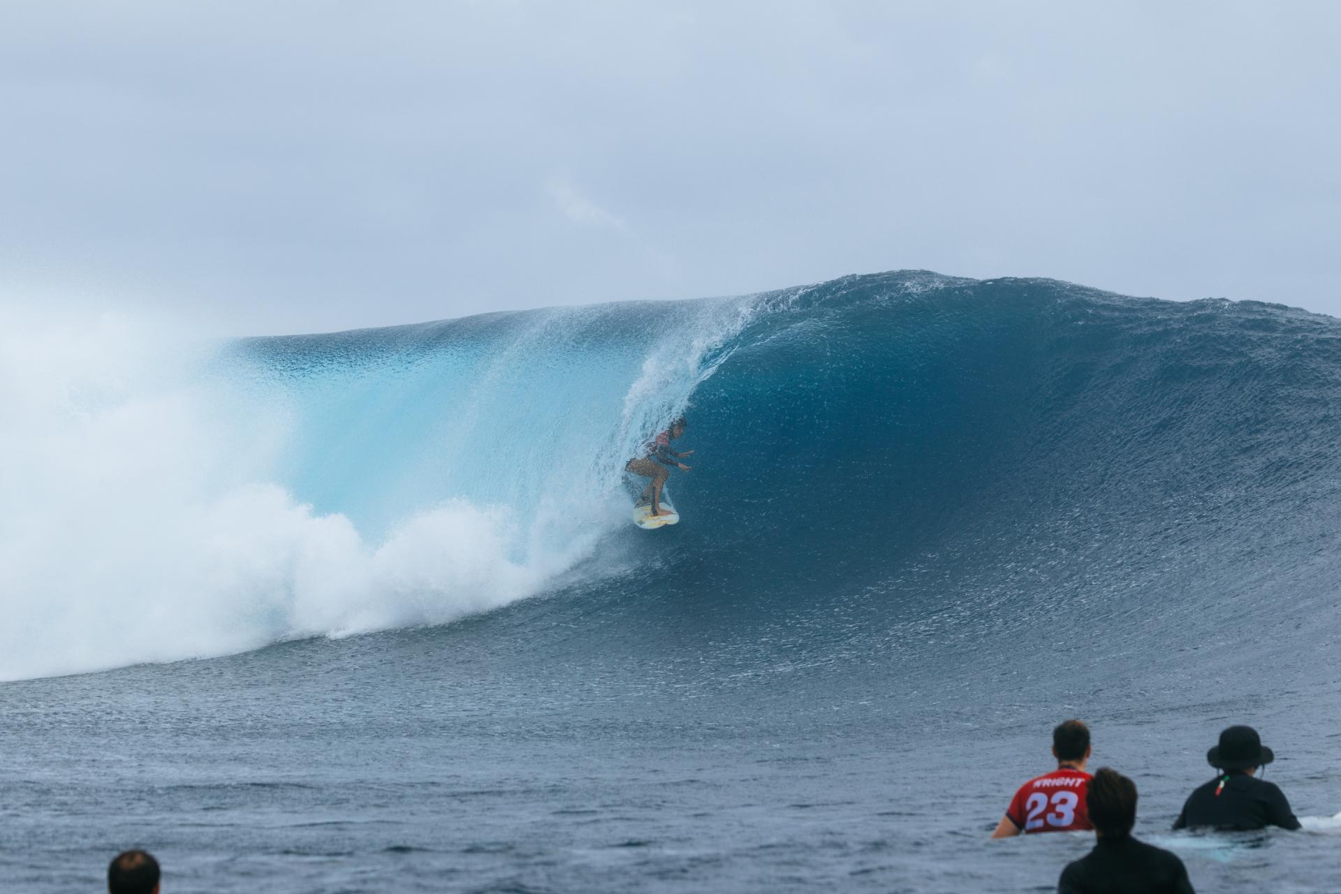 Nadia Erostarbe - Teahupoʻo - Tahiti Pro 2026 - Journée 4