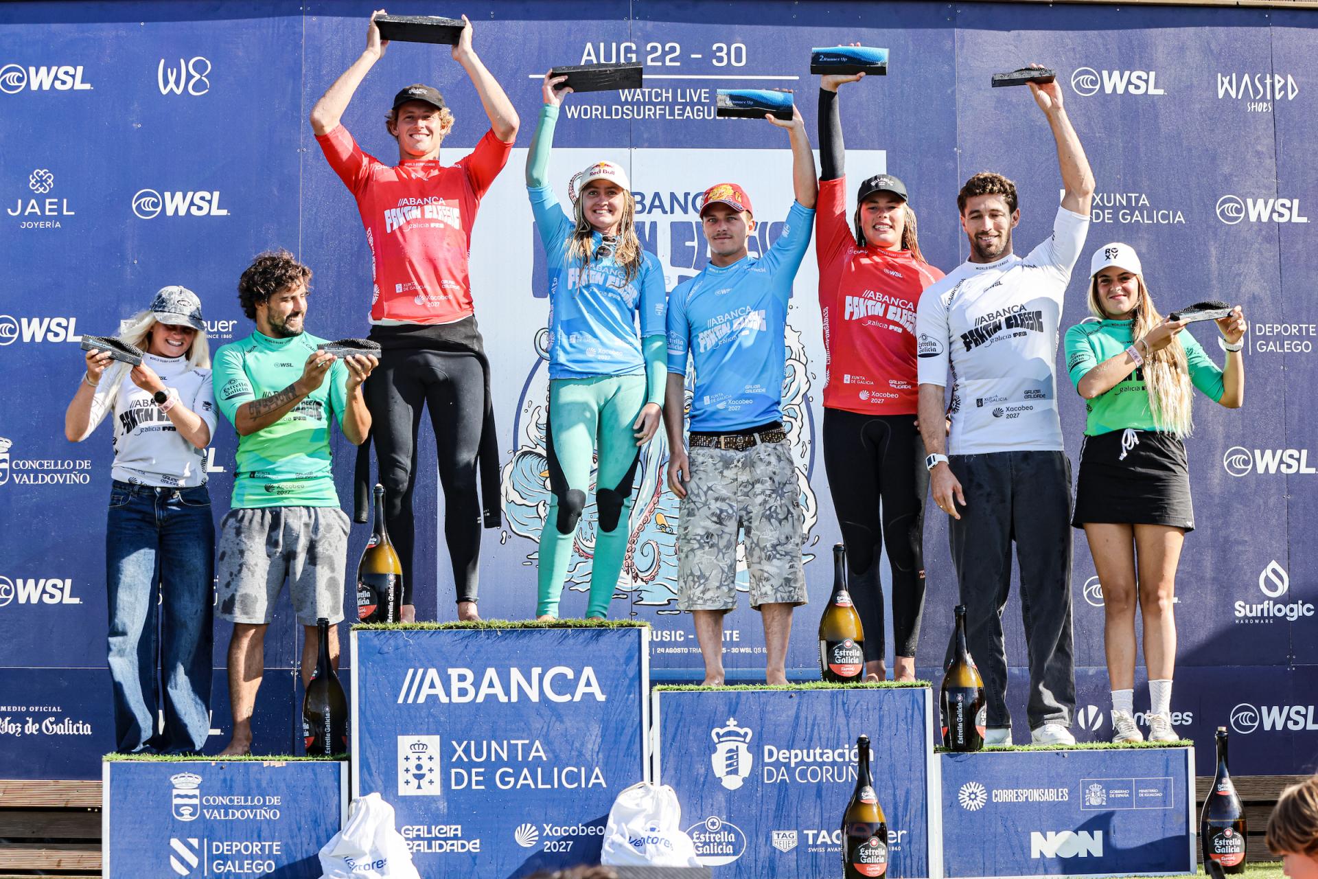 Podiums hommes et femmes - Pantin - ABANCA Pantin Classic Galicia Pro 2026 - Journée 4
