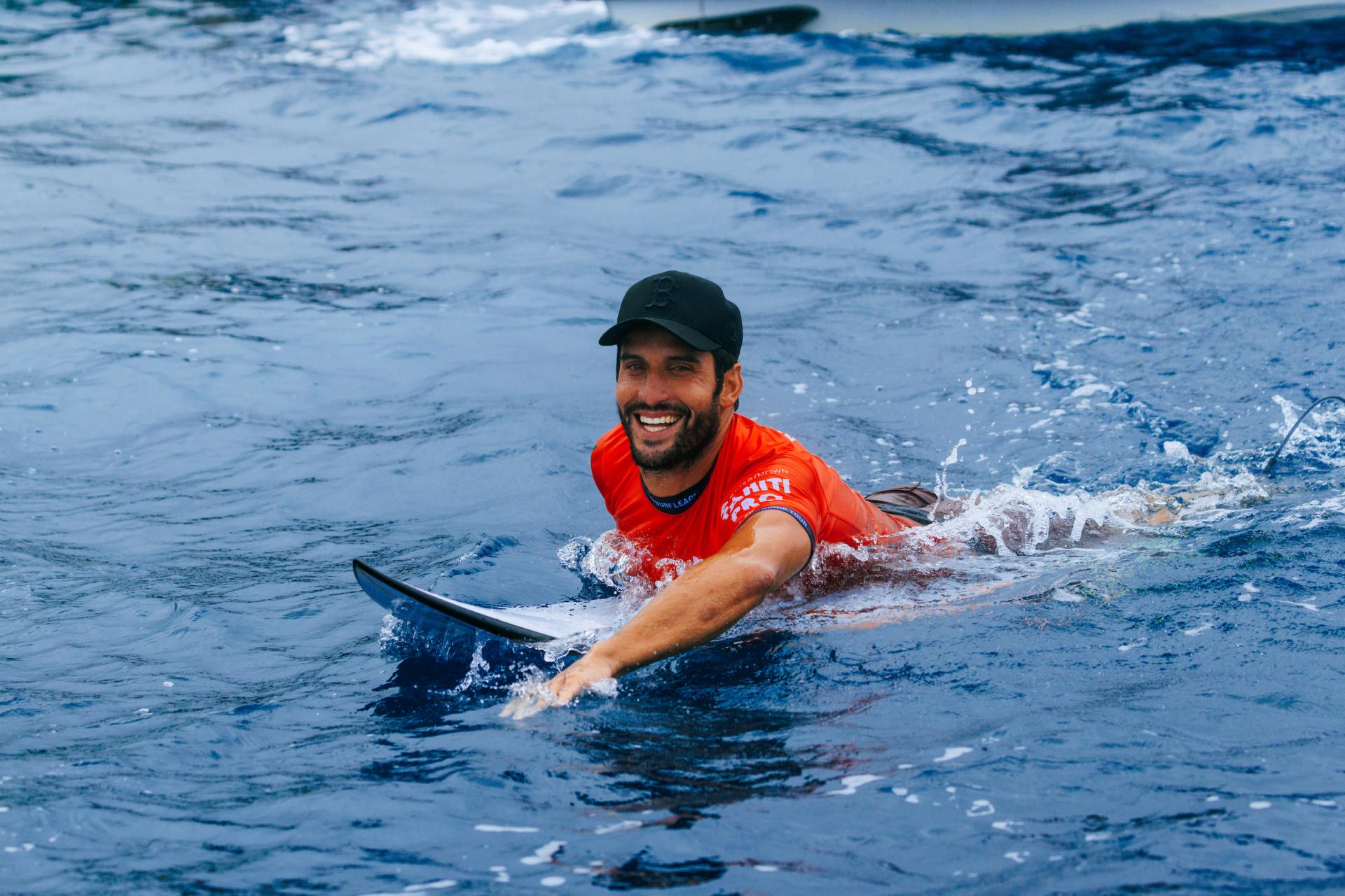 Ramzi Boukhiam - Teahupoʻo - Tahiti Pro 2026 - Journée 1