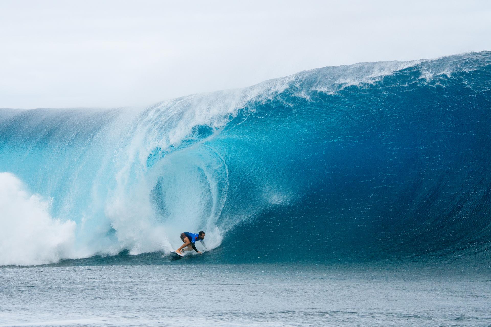Ramzi Boukhiam - Teahupoʻo - Tahiti Pro 2026 - Journée 3