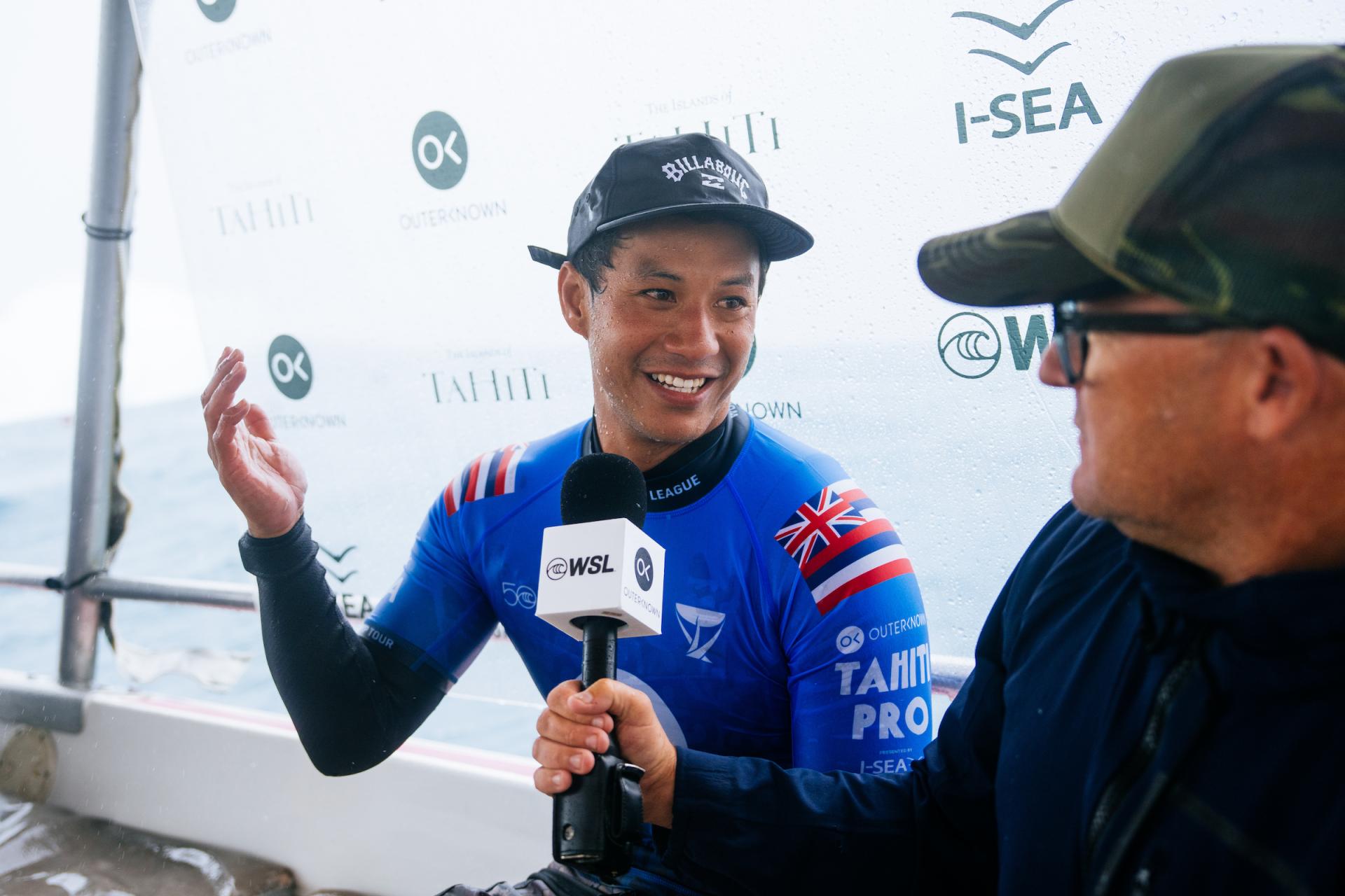 Seth Moniz - Teahupoʻo - Tahiti Pro 2026 - Journée 2