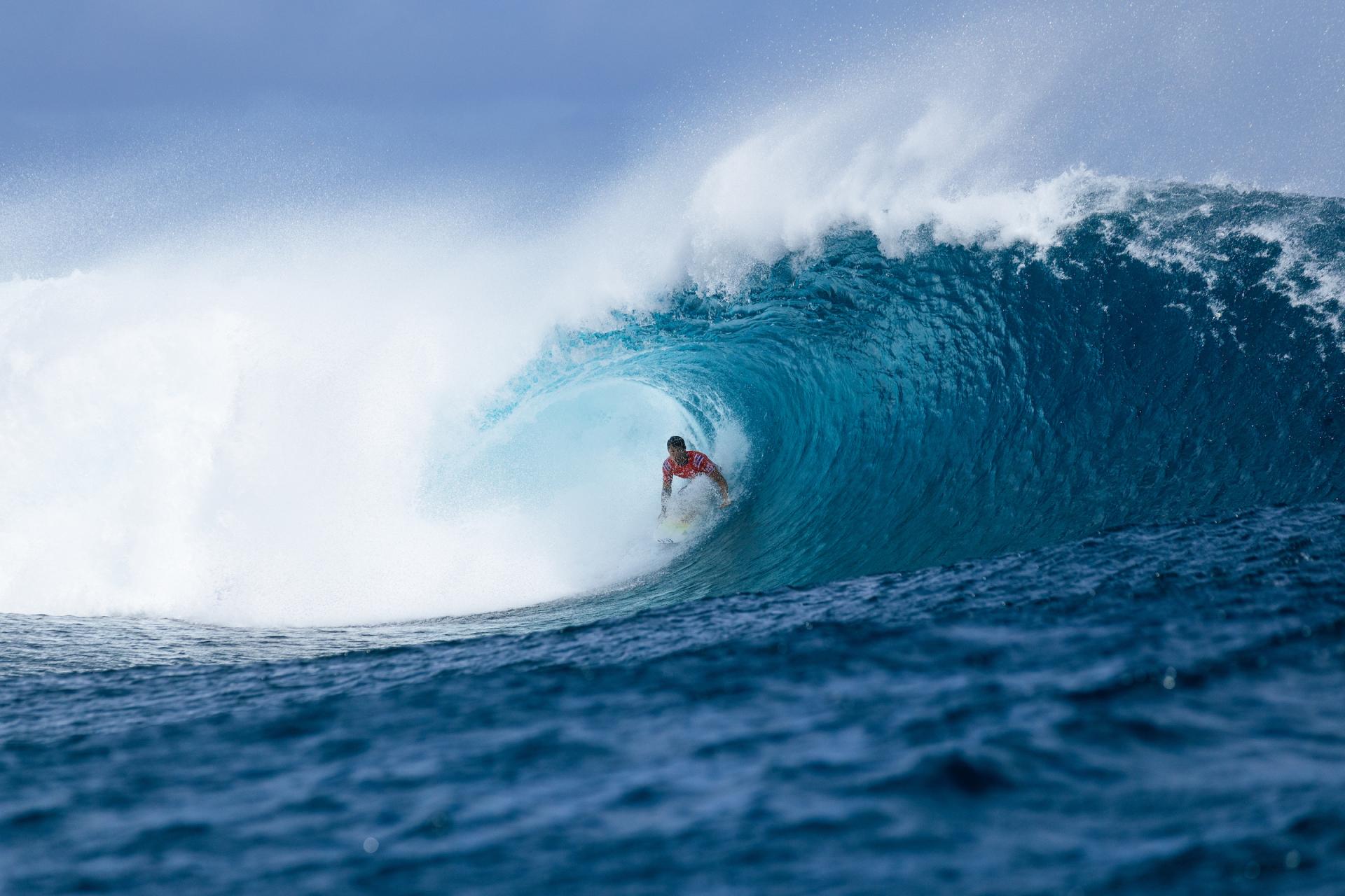 Seth Moniz - Teahupoʻo - Tahiti Pro 2026 - Journée 5