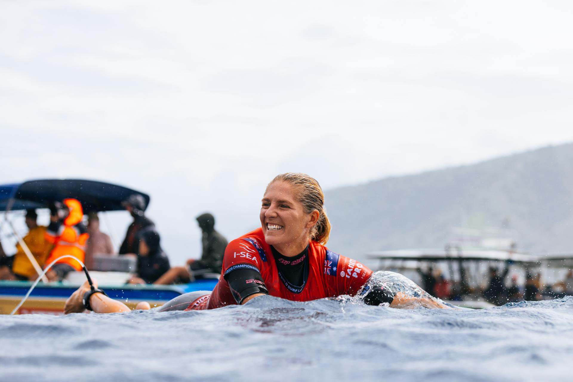 Stephanie Gilmore - Teahupoʻo - Tahiti Pro 2026 - Journée 4