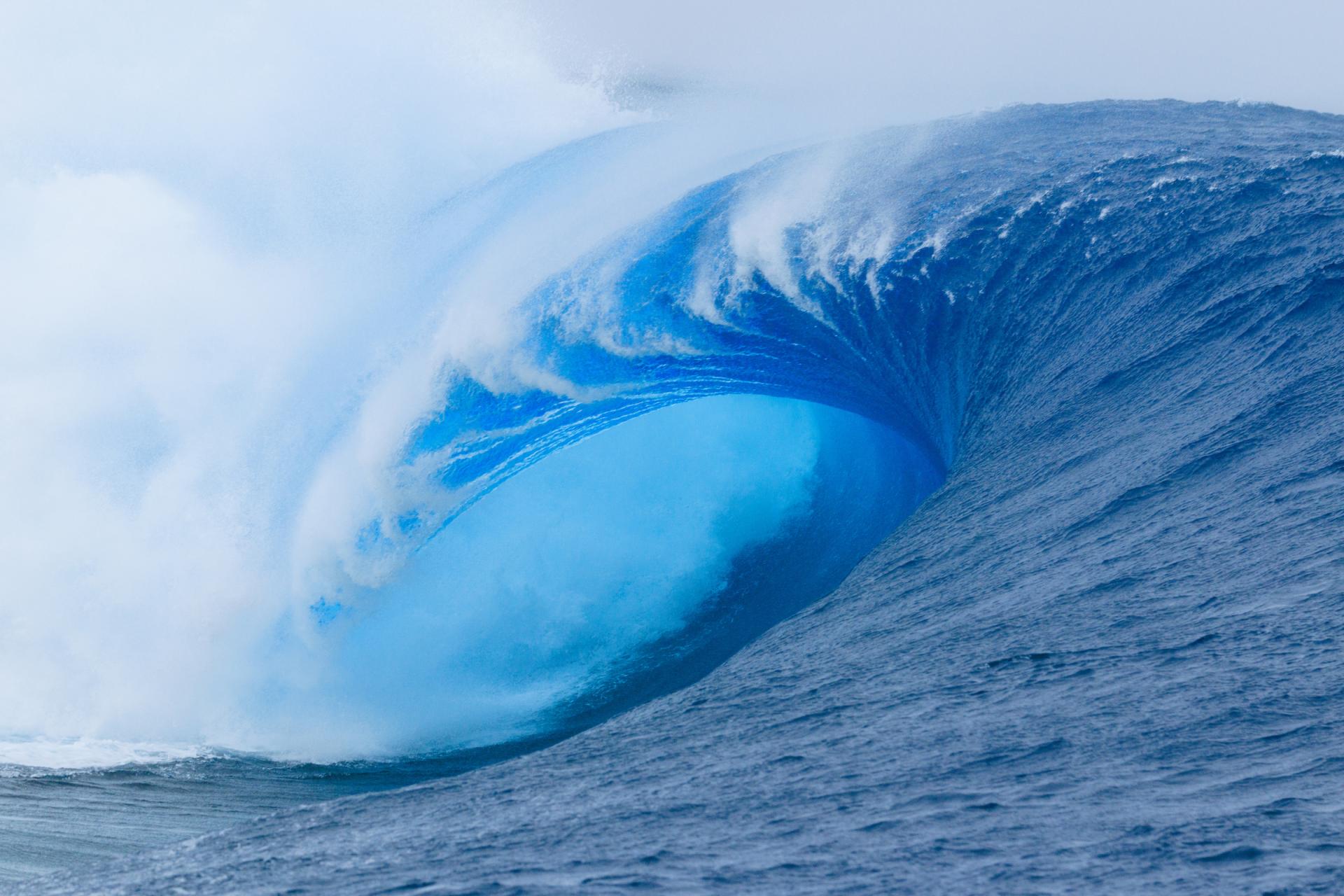 Vague à Teahupoʻo - Teahupoʻo - Tahiti Pro 2026 - Journée 1