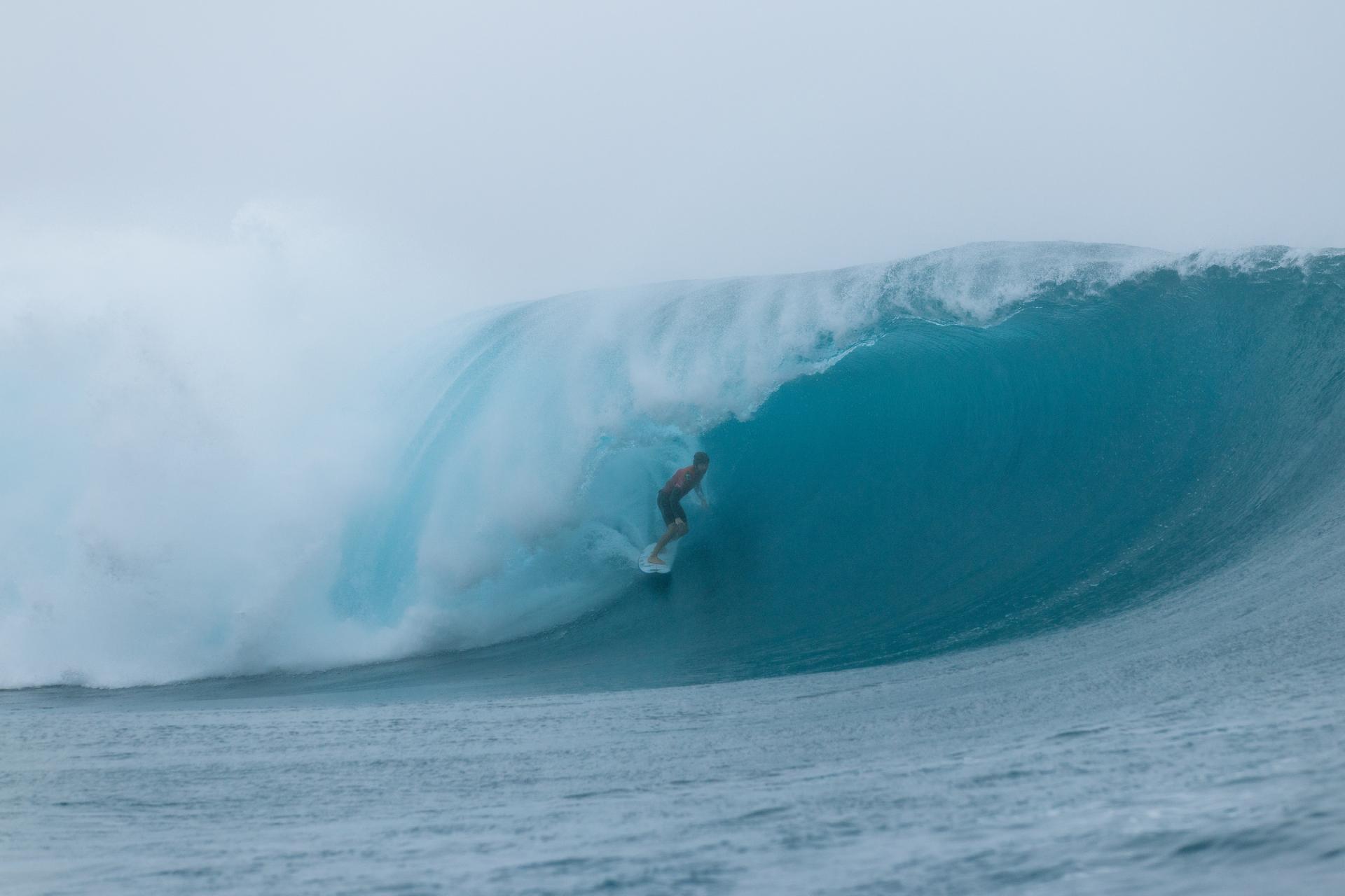Yago Dora - Teahupoʻo - Tahiti Pro 2026 - Journée 2