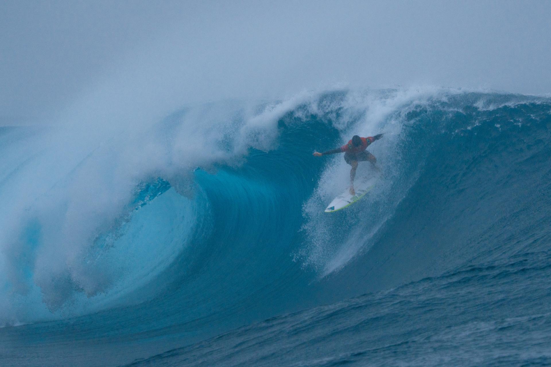 Yago Dora - Teahupoʻo - Tahiti Pro 2026 - Journée 2