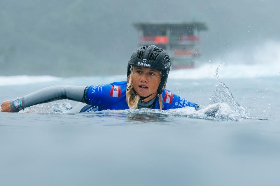 Kelia Gallina - Teahupoʻo - Tahiti Pro 2026 - Journée 5