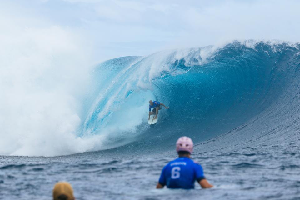 Kelly Slater - Teahupoʻo - Tahiti Pro 2026 - Journée 3