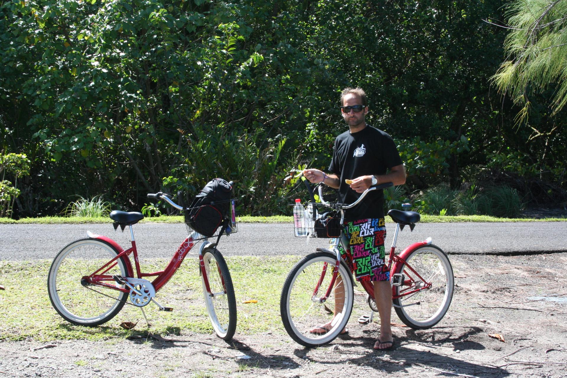 C'est reparti pour une balade à vélo - Raiatea - Polynésie française
