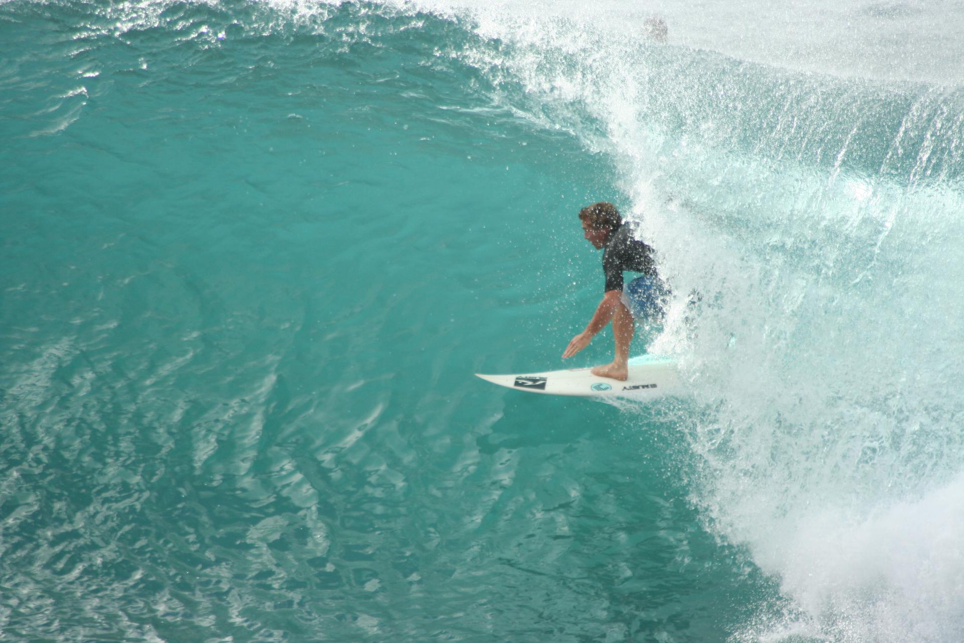 Gros swell à Honolua Bay