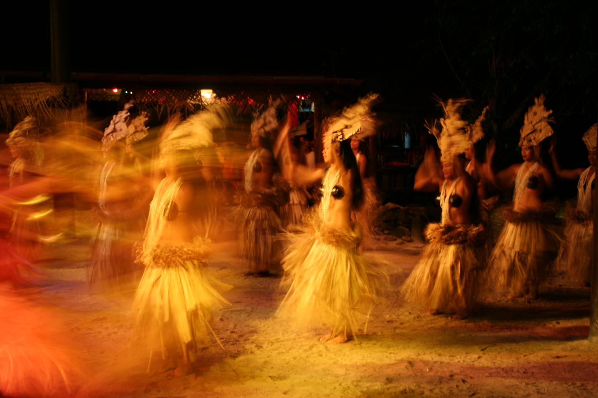 Danse tahitienne - Moorea - Polynésie Française