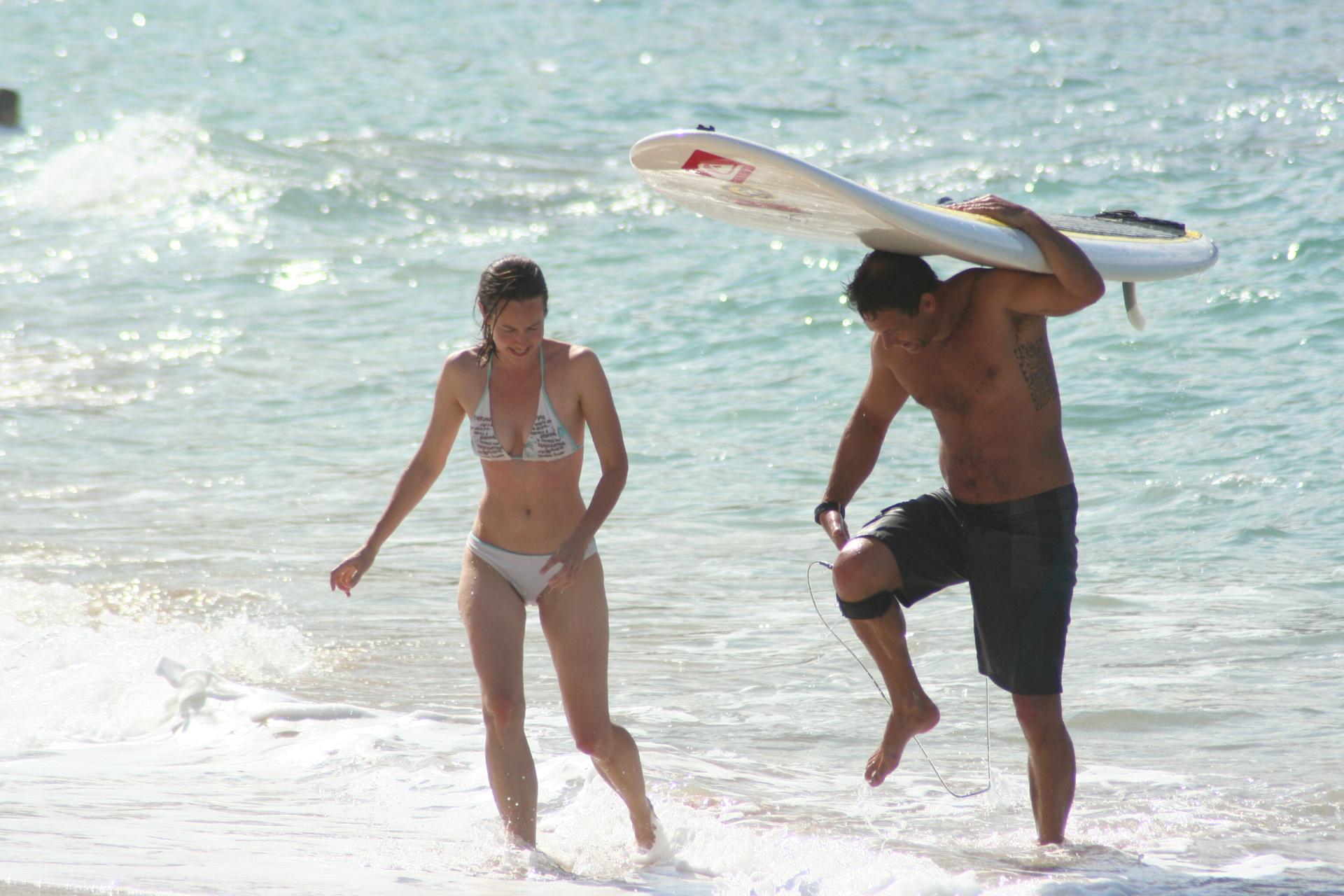 Emilie et Rico - Chun's Reef - North Shore - Hawaii