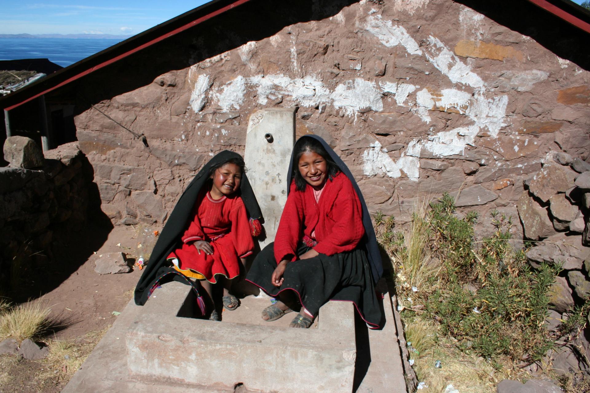 Enfants des Andes - Ile de Taquile - Pérou