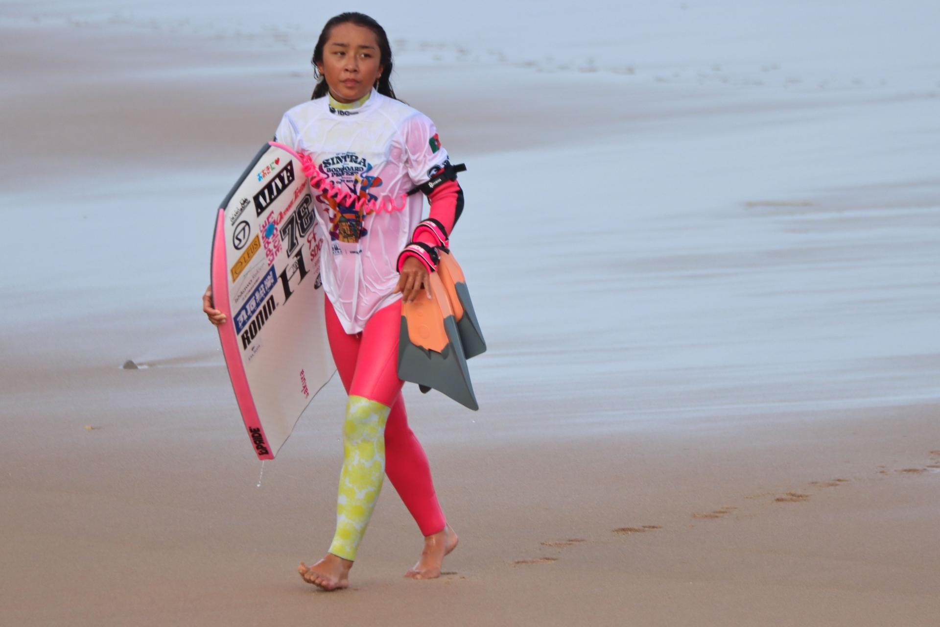 Haruka Yasumi - Praia Grande - Sintra Bodyboard Fest 2026 - Journée 1