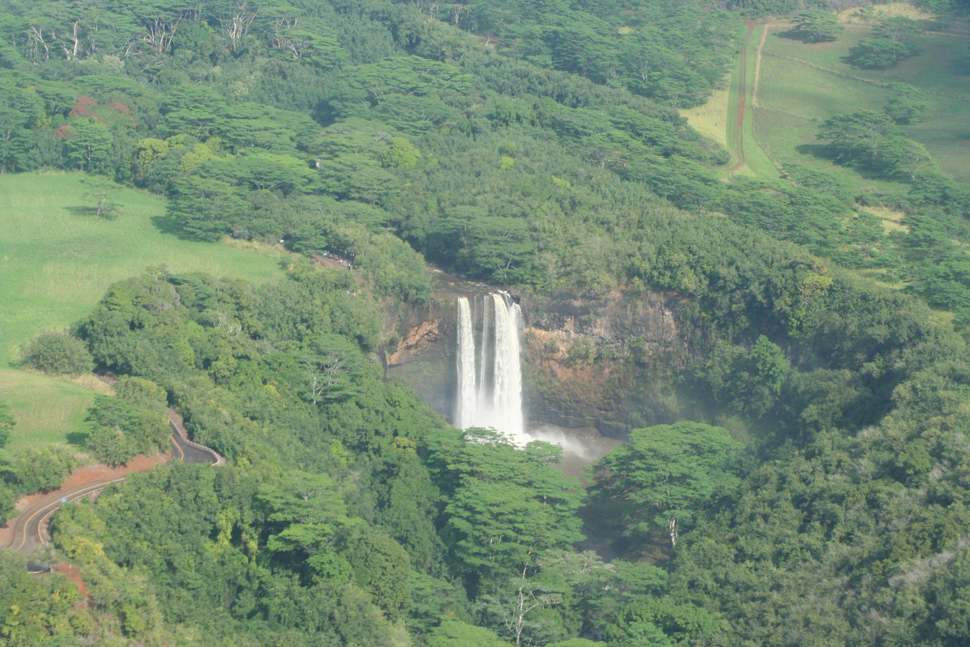 Kauai vue du ciel - Hawaii