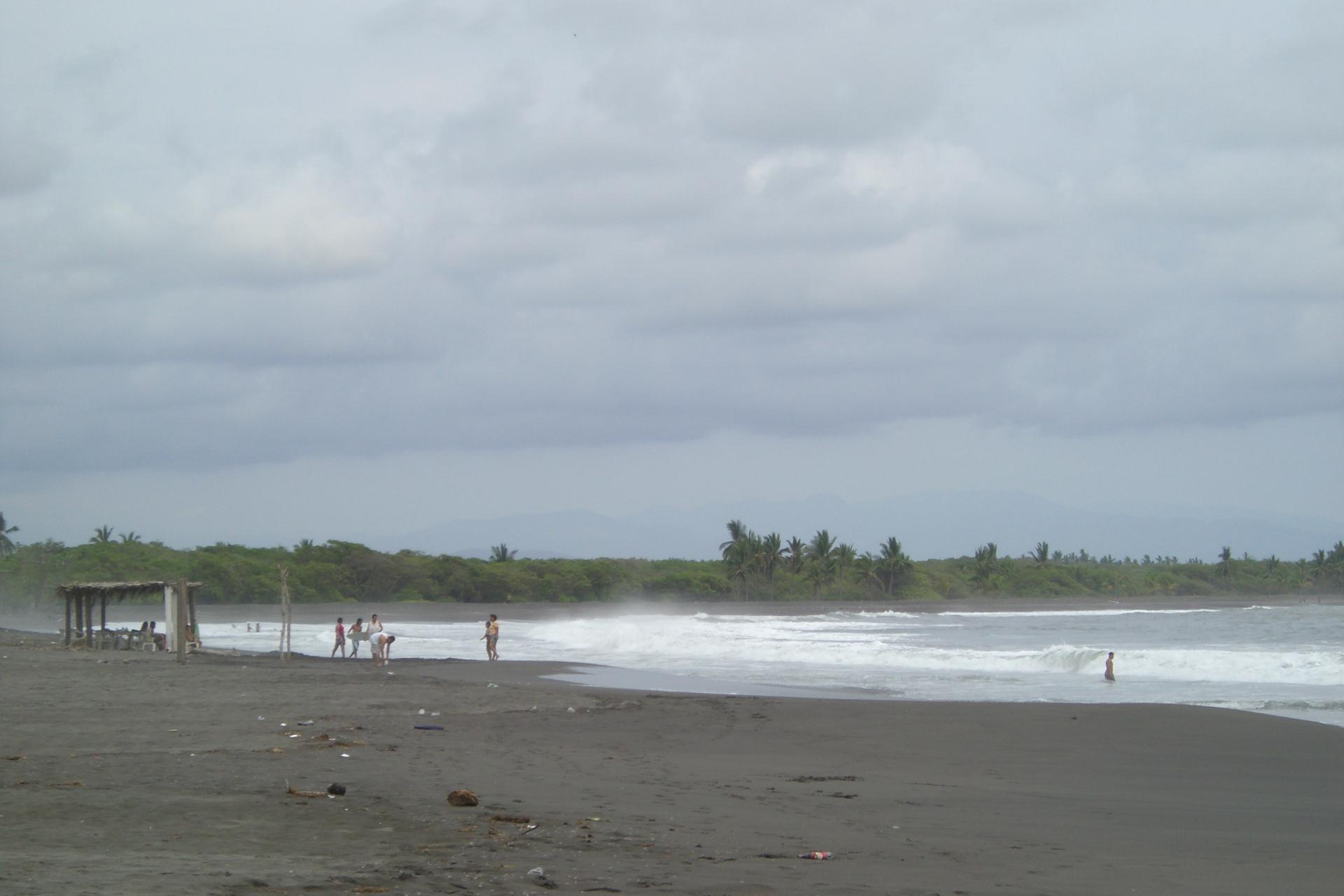 La plage d'El Paraiso - Mexique