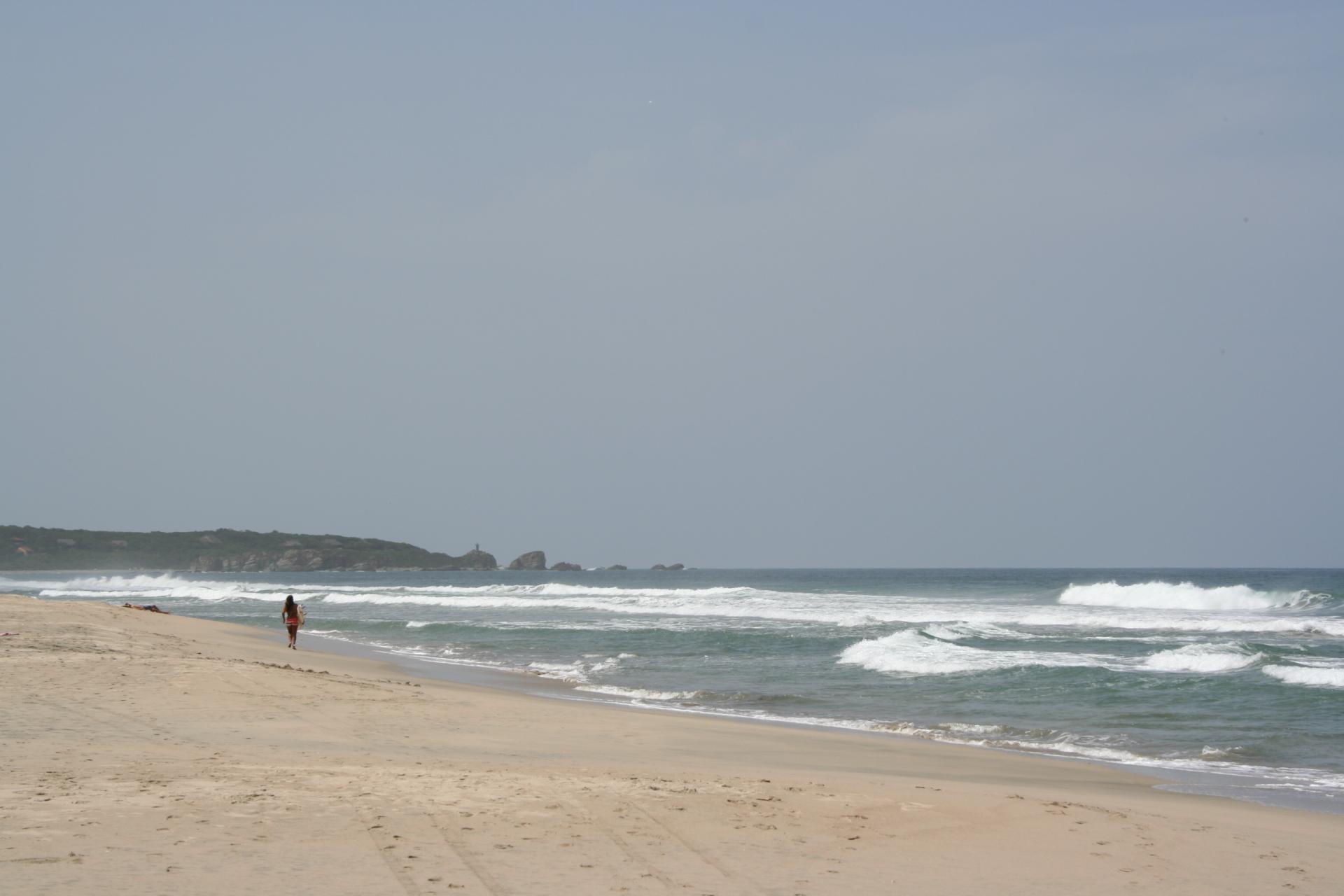 La plage - Puerto Escondido - Mexique