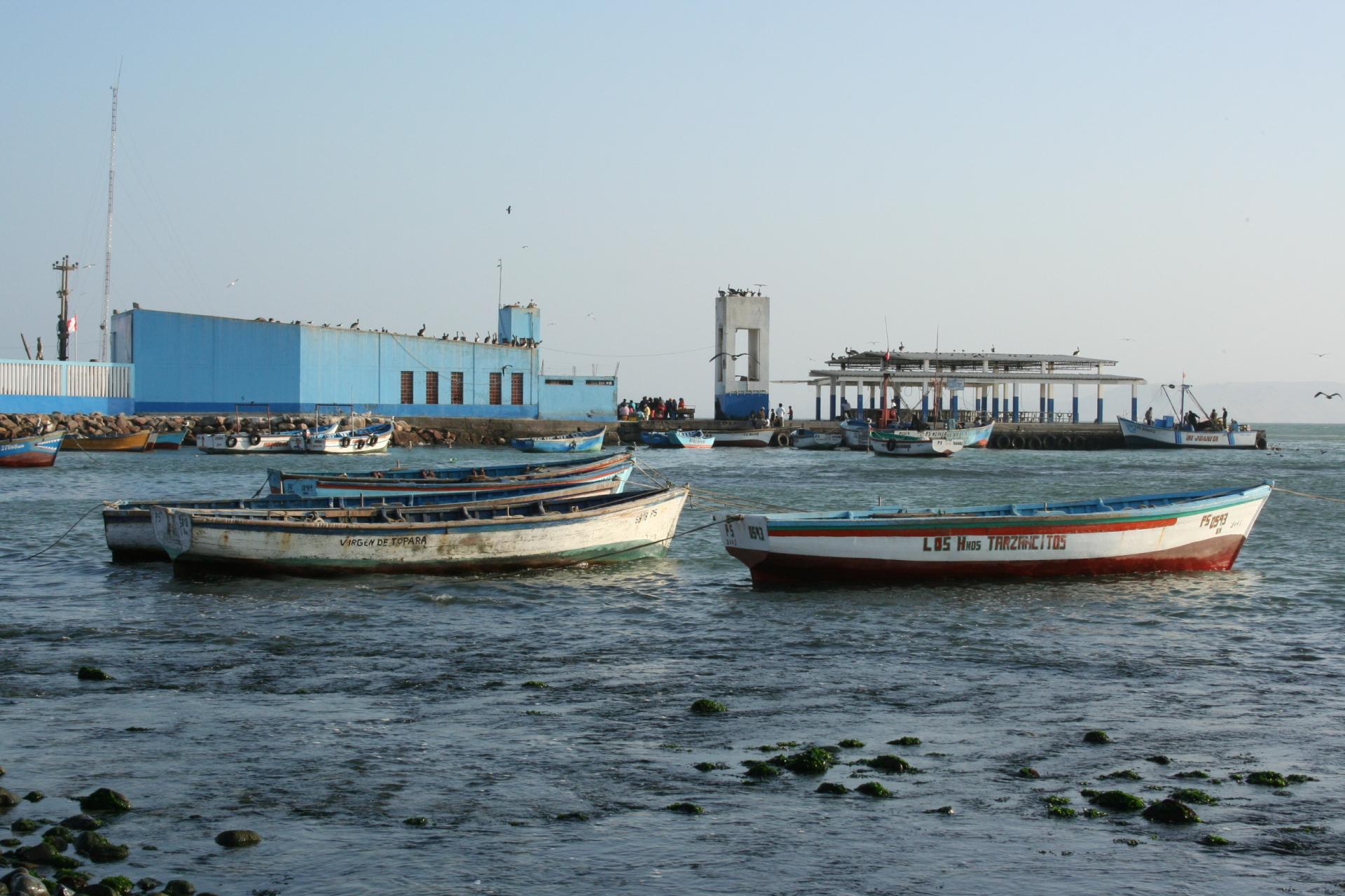 Le port de Pisco - Pérou